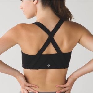LuluLemon Kanto Catch Me Bra-Black